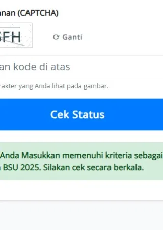Status BSU 2025